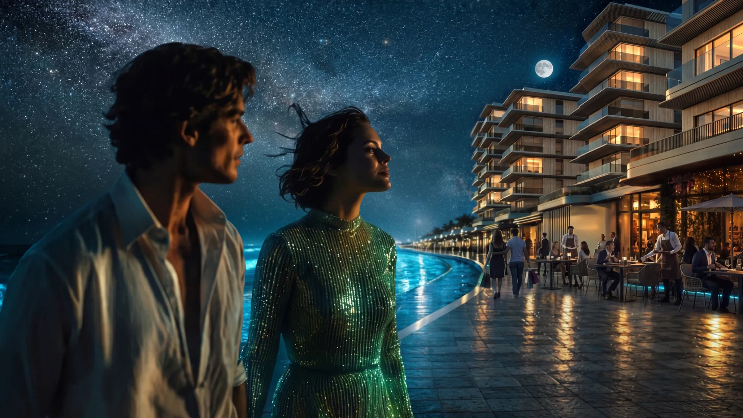 Yas Point by Aldar — waterfront district on the northernmost point of Yas Island